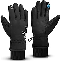 Winter thermische handschoenen voor heren dames fietshandschoenen waterdichte loophandschoenen lichtgewicht antislip warme handschoenen (kleur: roze, maat: L