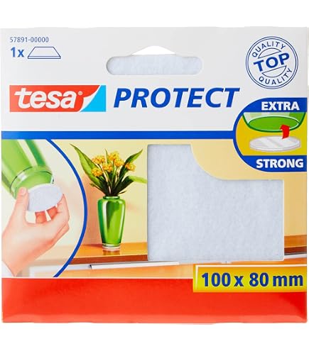 Buy Tesa Protect Felt Gliders, Self-adhesive Online At