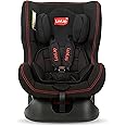 LuvLap Sports Convertible Car Seat for Baby & Kids, New Born to 4 Years, Forward Facing & Rearward Facing, 3 Adjustable Recline Levels, European Safety Standard Certified, Side Impact Guard-Black