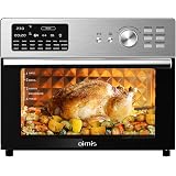 HAUSWIRT Forno Friggitrice ad Aria 1600W 25L Capacità - Forno a Convezione  da Banco con Girarrosto/Disidratatore/Frittura, 20 Menu Preimpostati, 96  Ricette e 7 Accessori, K5pro(aggiornato) : Amazon.it: Casa e cucina