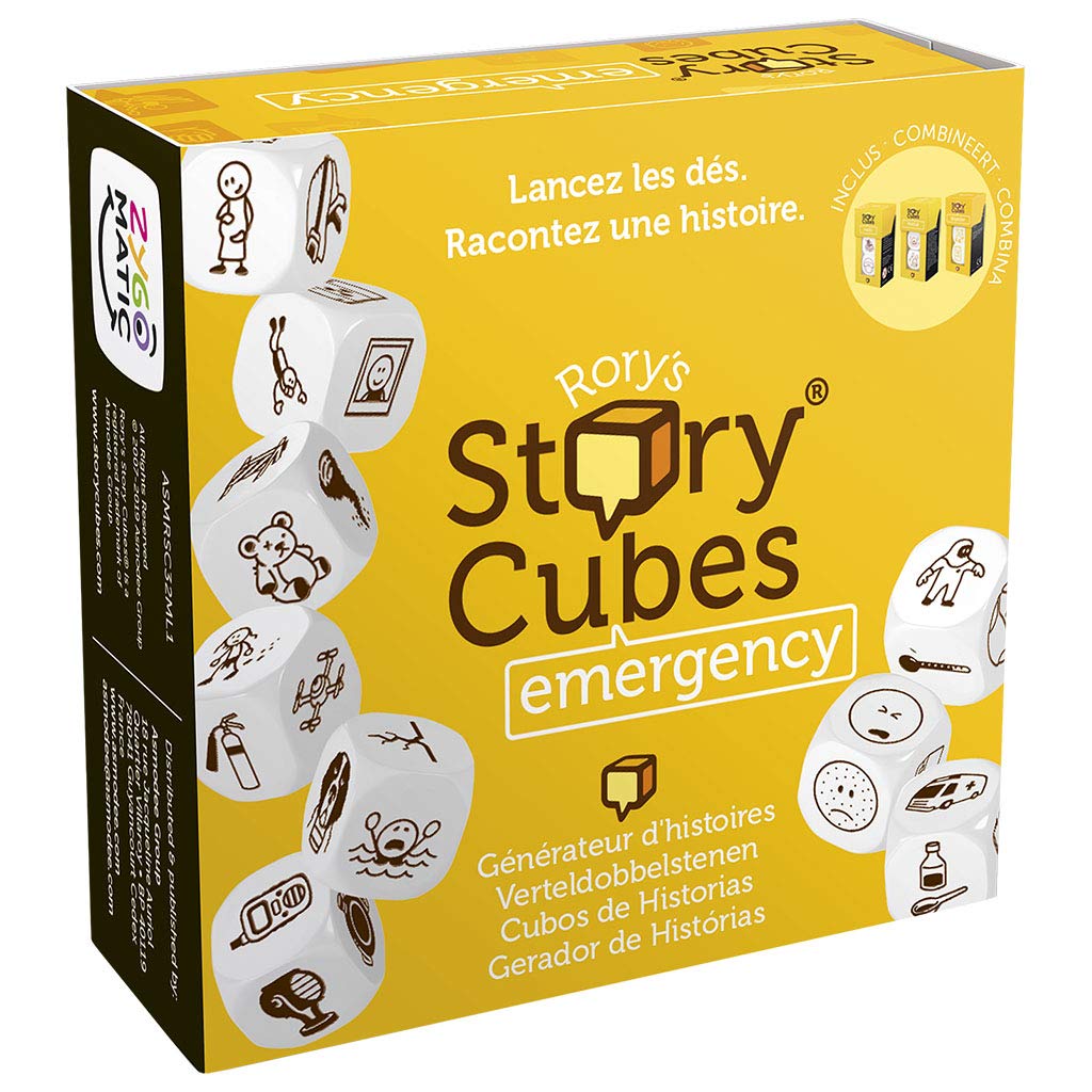 Zygomatic- Story Cubes Emergency, Multicolor, Talla Única (Asmrsc32ml1) , color/modelo surtido