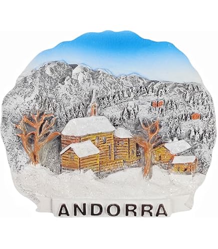 Magnete Frigorifero 3D Andorra Caldea – Souvenir Da Viaggio – Regalo Decorativo