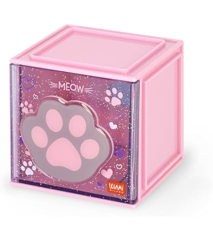 iFutniew Simpatico set di cancelleria a forma di gatto, 6 pezzi, kit di cancelleria Kawaii con temperamatite, gomma retrattile, nastro di correzione righello, facile da usare