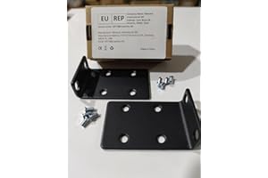 RW ROUTERSWHOLESALE Kit di montaggio a rack per piccole imprese serie 200/300/500 da 19" (1RU) compatibile con Cisco (modelli a 18-50 porte)