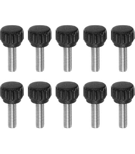 4 Manopole A T A Farfalla M5x50 Mm In Acciaio Inox 304 – Diametro Testa 36 Mm, Per Serraggio Manuale Senza Attrezzi
