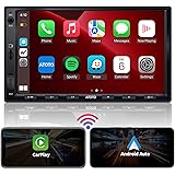 ATOTO F7 WE 7 Pollici Autoradio 2 DIN, CarPlay senza fili e Android Auto senza fili, schermo tattile Stereo Auto con Bluetoot