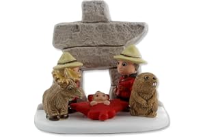 PROPOSTE RELIGIOSE Pesebre del Mundo de Cerámica de la Colección Pintado a Mano (Canadá Dos)