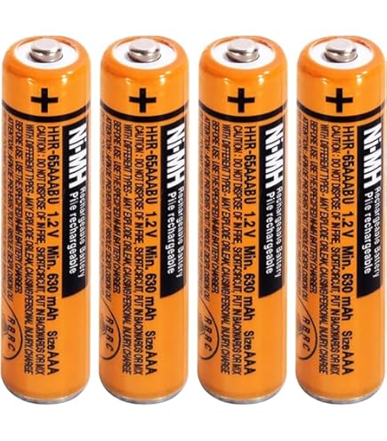 Replacement BT 6600 Cordless Phone Batteries 2 X AAA Ni-MH 750mAh BT6600 Rechargeable UK