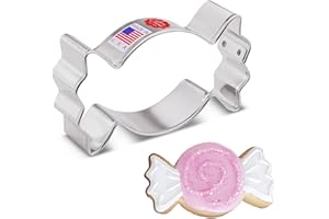 Ann Clark Cookie Cutters Cortador de galletas caramelo/chicle de Navidad con envoltorio - 9,5 cm