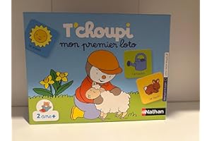 Nathan 31000 T'choupi mon premier loto