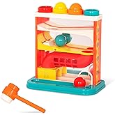 B. toys top pisti motor beceri oyuncağı, &ccedil;eki&ccedil; ve 4 k&uuml;reli &ccedil;eki&ccedil; oyunu, &ouml;ğrenme oyuncağı, 1 yaşından b&uuml;y&uuml;k &ccedil;ocuklar i&ccedil;in bebe