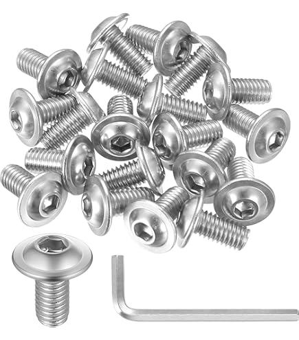 Swpeet Set di viti universali per kit di viti RC, 502 pezzi, elementi di fissaggio hardware compatibili con auto RC in scala 1/8 1/10 1/12 1/16
