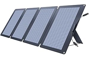 ANFUOTE 110W Solar Panel Folding Portable Storage Outdoor Camping Home Car Charging Waterproof Power Generation Unlimited Battery Life