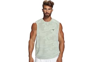 FREE FIT UNLIMITED Camiseta sin Mangas para Hombre - Deportiva y Tecnica para Crossfit, Running, Gimnasio - Camiseta Tirantes - Sleeveless tee