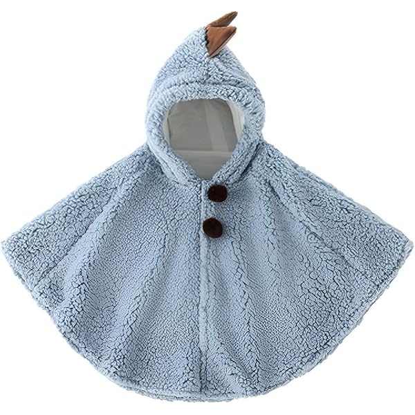 ZUMUii Cape Bébé Reversible Hiver - Double Face Coton/Polyester - Taille S/M - Pour 0-24 Mois - Chaud Et Anti-Vent