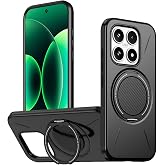 Rongep [Mag-Forge] Xiaomi 17 i&ccedil;in Kılıf 360&deg; D&ouml;nebilen Standlı [MagSafe ile Uyumlu] Xıaomı 17 Koruyucu G&uuml;&ccedil;l&uuml; Manyetikli PC+TP