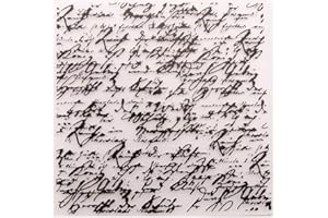 KWELLAM Words Letters Plastic Embossing Folders for Card Making Scrapbooking and Other Paper Crafts 2051802