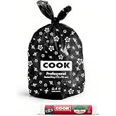 Cook Profesyonel &Ccedil;&ouml;p Torbası, Battal Boy, 72 x 95 cm, 10 Yaprak, Siyah | 72 X 95 CM Ebatları