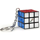 Spin Master,Rubik's, Orijinal 3x3 K&uuml;p, Minyat&uuml;r, 8+ Yaş &Ccedil;ocuklara Y&ouml;nelik &Ccedil;alışan 3x3 K&uuml;pl&uuml; Anahtarlık Aksesuarı, Profesyonel
