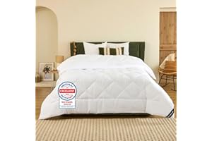 DREAMWAY - Edredón Cama 150 Entretiempo, Relleno Nórdico 220x240 cm de Fibra 300 gsm - Edredon Nordico Matrimonio Cama 135/150, Ligero, Suave, Transpirable para Otoño e Invierno, 240x220 cm