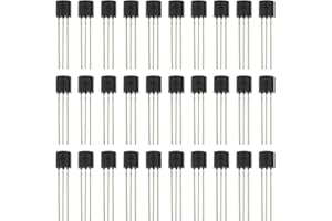 Create idea 100 Pezzi Set Di Assortimento Di Transistor TO-92 NPN BC550C PNP BC560C Per Amplificatori Audio Progettazione Di Circuiti Elettronici Di Elaborazione Del Segnale