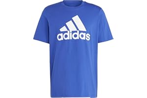 adidas Male Adult Essentials Single Jersey Big Logo Langarm T-Shirt (1er Pack)