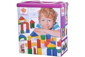 Eichhorn - 100010171 - Blocs de Construction en Bois 100 pcs