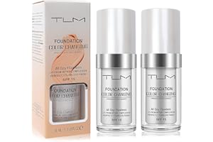 DANEW 2 PCS Farbwechsel Stiftung - Flawless Weißen Make-up, Lang Anhaltende Wasserdichte SPF15 für Gesicht