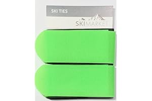 SkiMarket Manbi Ski Ties - Manbi Jumbo Pair Of Ski Ties 7 Amazing Colours