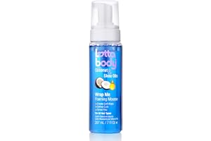 Lottabody Wrap Me Foaming Mousse 207 ml/7 fl oz | Skummande mousse som definierar lockar, kontrollerar frizz och ger lätt, naturligt utseende glans och grepp. Snabbtorkande