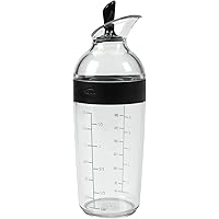 OXO Good Grips Kleiner Salatdressing-Shaker, Schwarz, 350ml