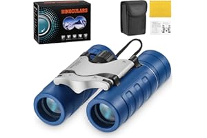 Starvortex Fernglas für Kinder, 8X21 Starke Vergrößerung Fernglas Spielzeug, Tragbare Mini Kinderfernglas, Optimales Geschenk für 3-12 Jahren Jungen Mädchen, Ferngläser für Vogelbeobachtung, Outdoor