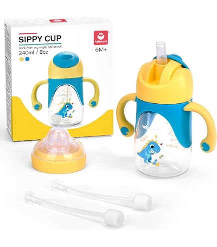 NUK Disney Bambi Kiddy Cup avec bec dur, 300 ml, anti-fuite, à partir de 12 mois, sans BPA, rose, 1 pièce