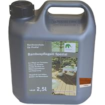 elephant Bambus-Pflegel "Spezial", fr CoBAM-Terrassendielen, coffee, 2,5  L : Amazon.de: Baumarkt