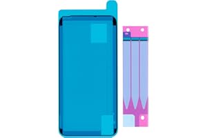 ICONIGON Reemplazo para iPhone 6s Plus lámina Adhesiva Set (Pantalla + batería) (Negro)