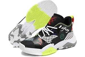 ASHION Basketball Schuhe Herren Sneakers Anti-Skid Atmungsaktiv Outdoor Sportschuhe