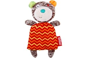 Gigwi Refillable Catnip Bear, Multi-Colour