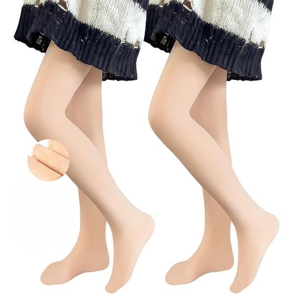 Thermo Strumpfhose Für Mädchen – Gefütterte Winter-Strumpfhose Mit Fleece, Blickdicht, Mit Fuß – Warm, Weich, Dehnbar – Ideal Für Schule, Tanz & Alltag (5–14 Jahre)