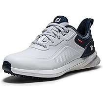 Buy FootJoy Men's Pro/SL Golf Shoe, White/Steel Blue/Peacoat, 8.5