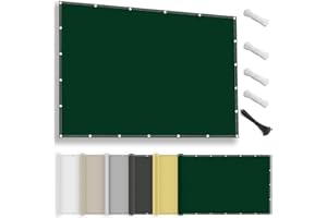 LYYK Sonnensegel wasserdicht, rechteckig 2x4M, Sonnenschutz Terrasse, UV-Schutz, wetterfest, ohne Bohren. Hergestellt aus 100% Polyester, Schattierungsnetz mit Ösen und Seil für Pergola, Grün