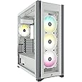 Corsair Icue 7000X Rgb Tempered Glass Full Tower Smart Case, White, Cc-9011227- Ww, Cc-9011227-Ww, One size