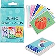 D.A.Y. Republic 36 Jumbo Snap Playing cards, Cute Design Styles, Matching Pairs Game, Great Memory Boosting Activity and Ideal Screen Free Fun, Also Perfect Size for Travel