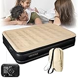 starry night inflatable double bed with frame