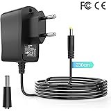 AGPTEK 6V Netzteil Ladegerät Adapter für Omron M500 Oberarm-Blutdruckmessgerät 5 7 10 Serien+ M2 M3 M5 M7 M10-IT M700 7322T-D