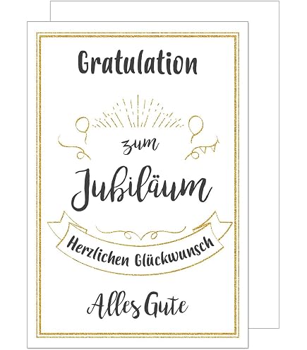 Michel Verlag Grußkarte „Wir Gratulieren“ – Mit Lustigen Erdmännchen, Langformat, Inkl. Umschlag