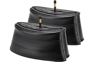 YunSCM Pack de 2 Fat cámara 20 x4.0/4.5 AV48mm Valve Compatible 20 Pulgadas Eléctrico Bicicletas cámara de Aire 20x4.0 20x4.1 20x4.2 20x4.3 20x4.40 20x4.5