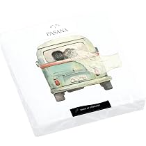 Tovaglioli Per Auto Degli Sposi: 20 Pezzi Colorati Bianchi 33x33 Cm, 3 Strati, Certificati FSC, Confezione Richiudibile, Perfetti Per Matrimonio E Bomboniere