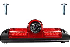 KOHIENWO Caméra de recul pour feu de freinage sur Le Toit de Voiture pour Citroën Jumper/Fiat Ducato X250/Peugeot Boxer (Caméras de recul)