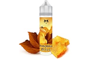 WOLF VAPE WOLF | Aroma T.abacco Miele 20ml (Singola Unità) | Aroma Concentrato da Diluire - Made in Italy Flacone Chubby 60ml