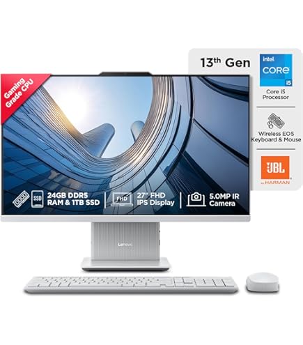 Lenovo IdeaCentre AIO 13th Gen Core i3-1315U 24